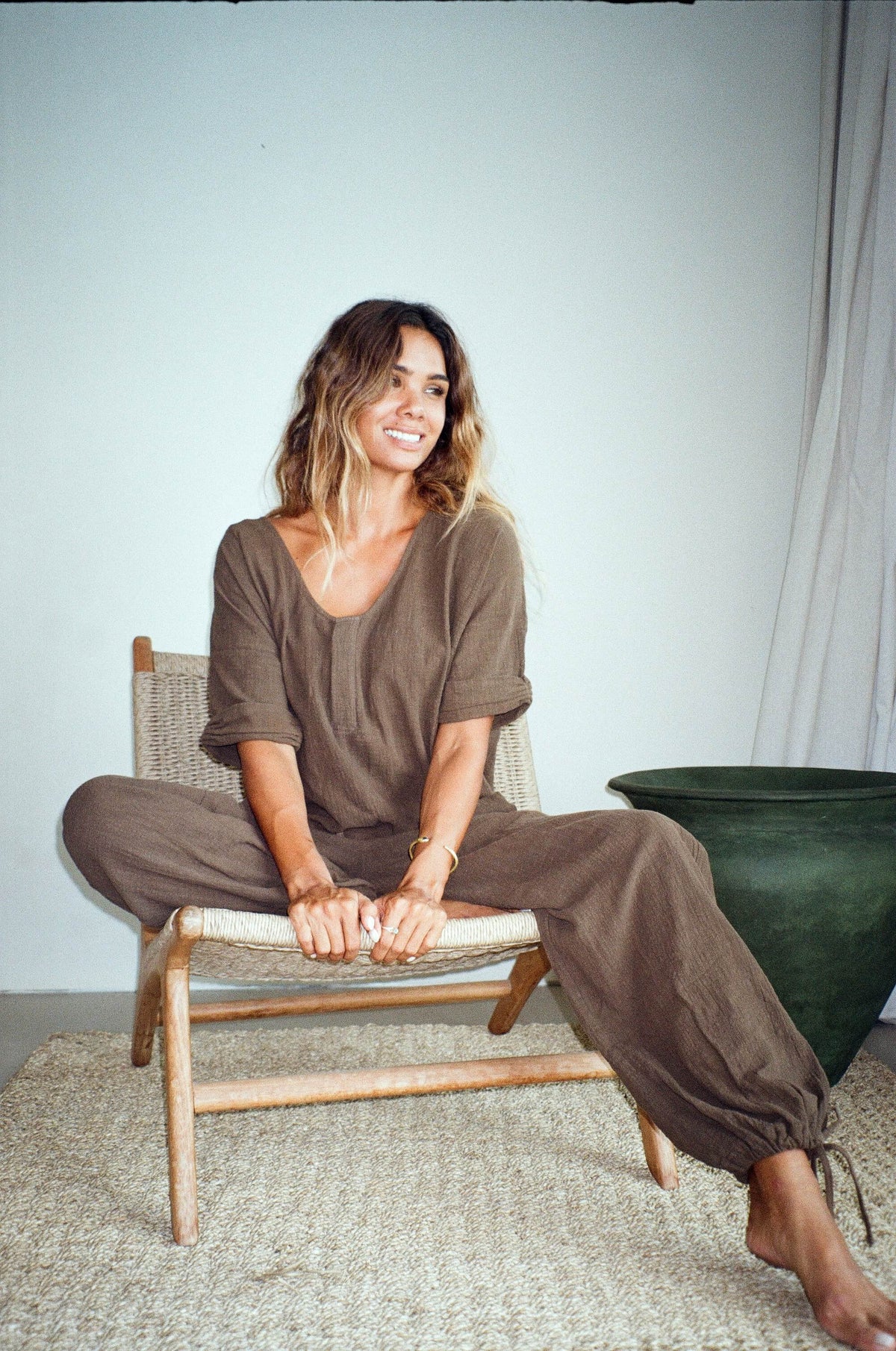 【一般販売9月25日21時】ORGANIC COTTON SHORT CHOCOLATE