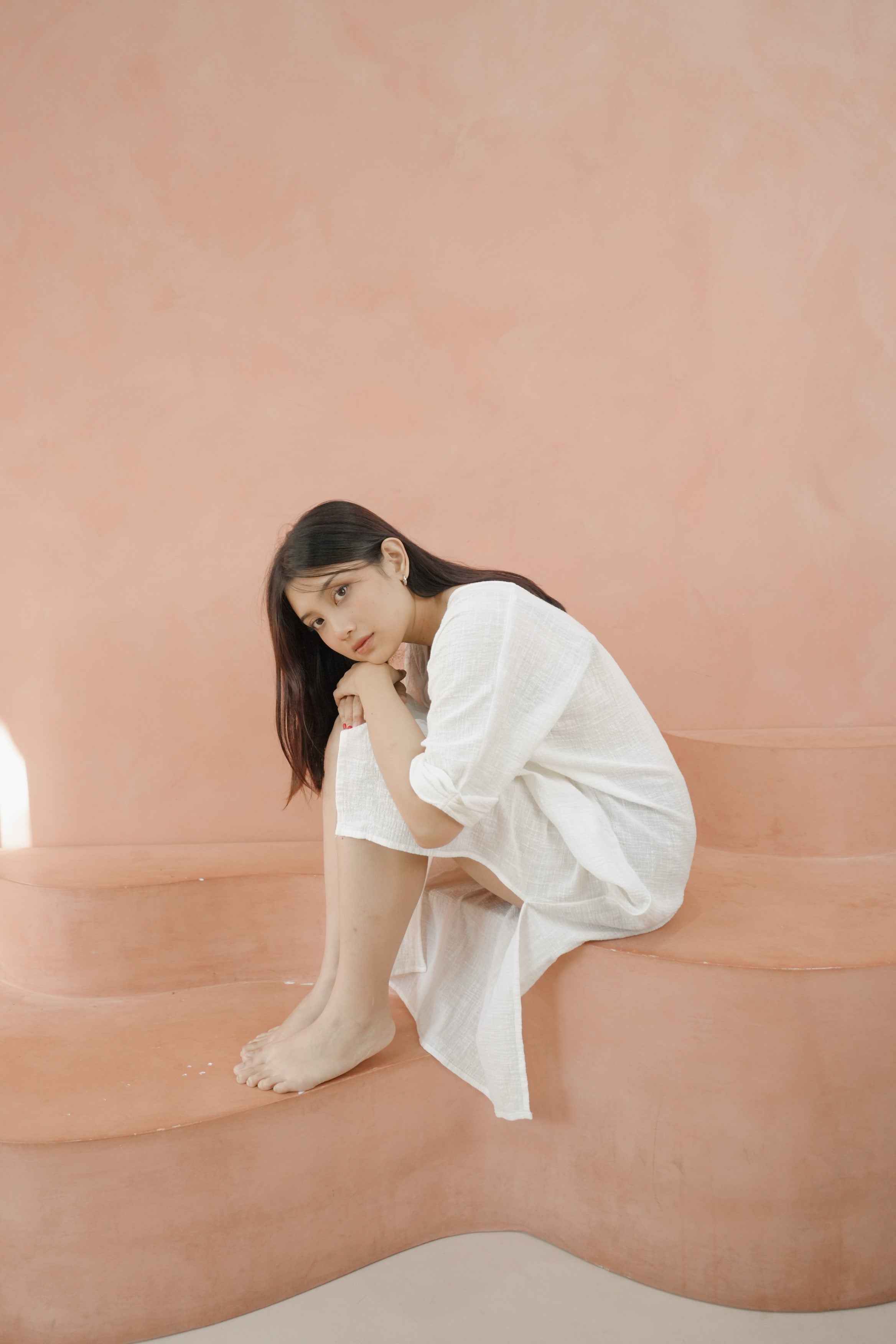 【受注予約販売】ORGANIC COTTON LONG/WHITE