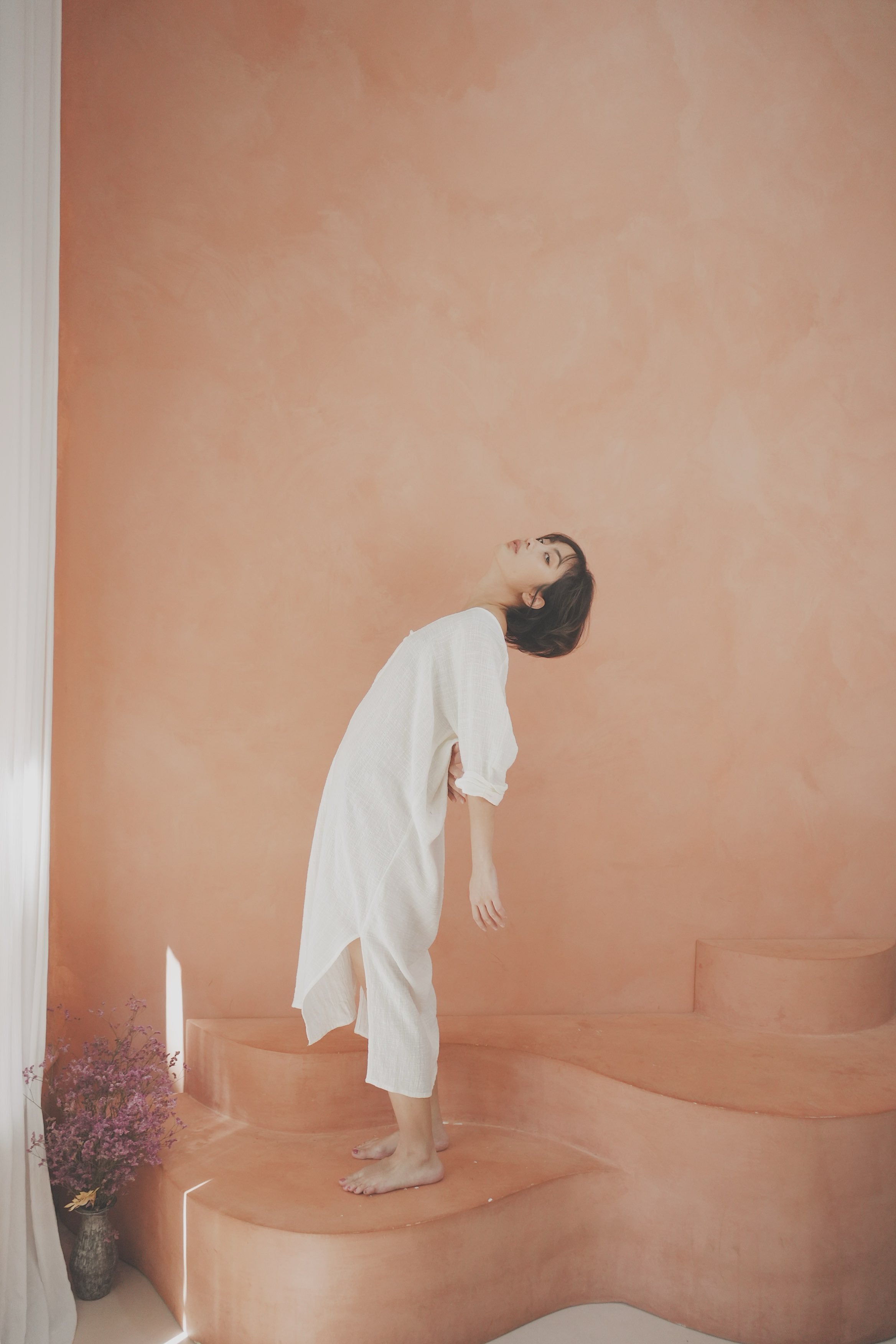 【受注予約販売】ORGANIC COTTON LONG/WHITE