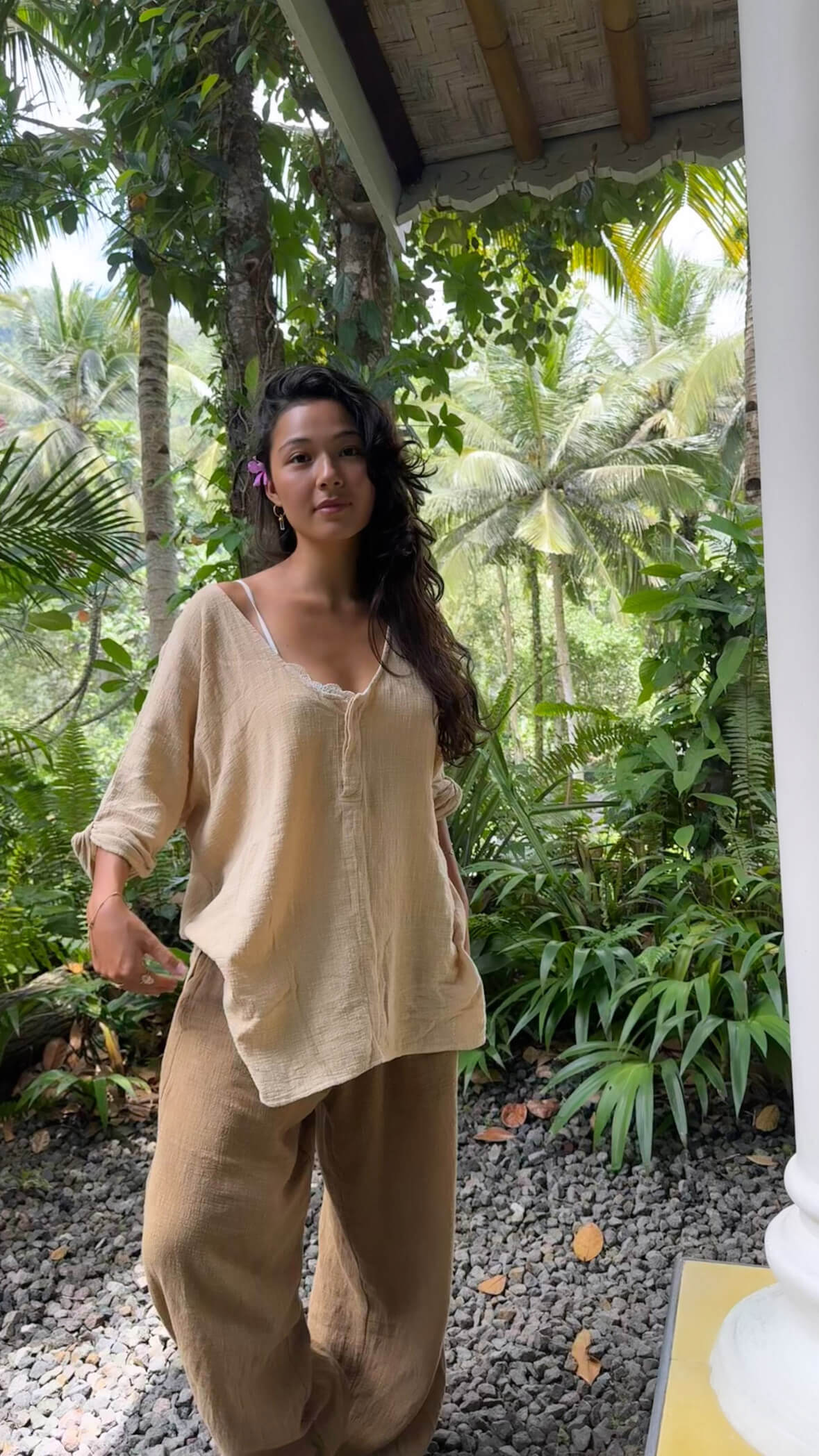【受注予約販売】ORGANIC COTTON SHORT/OATS