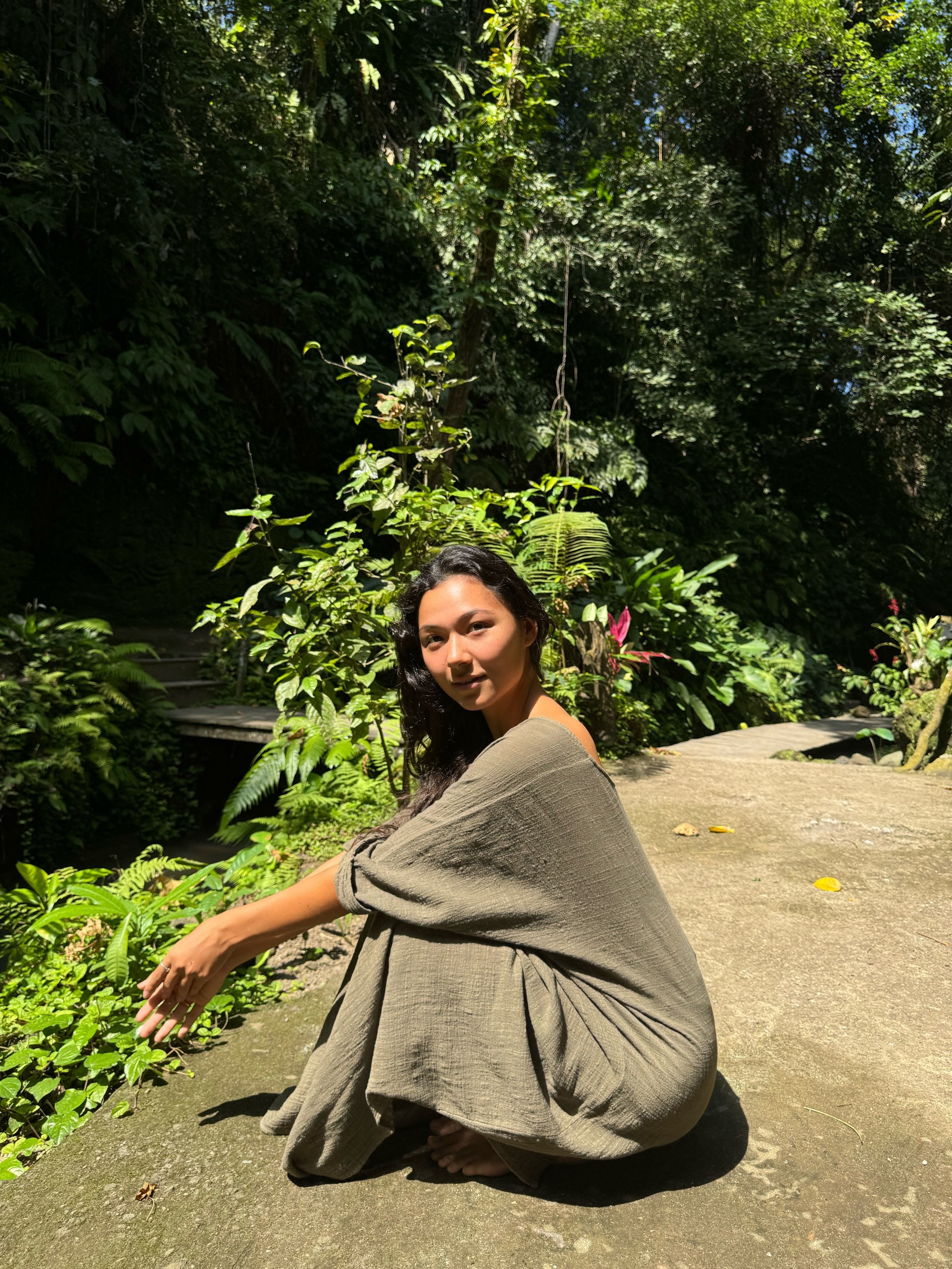 ORGANIC COTTON LONG/SAGE