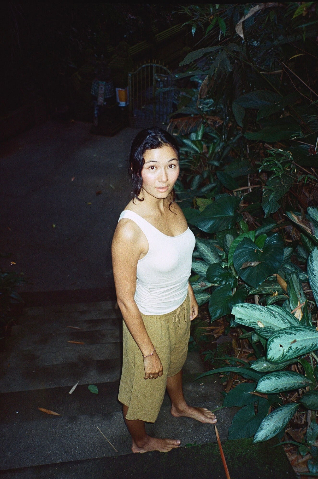 【POPUP開催記念】ORGANIC COTTON BERMUDA SHORTS/MILK CHOCOLATE