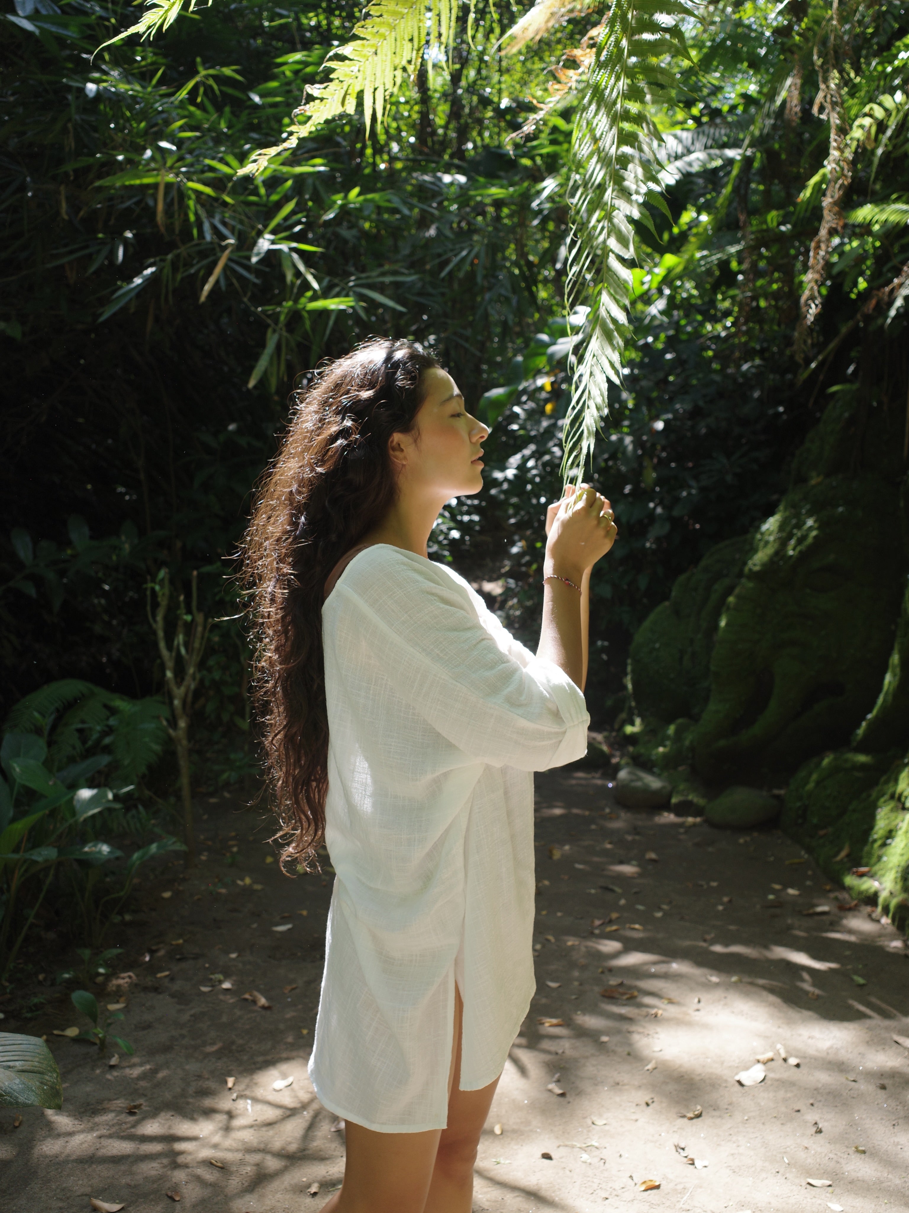 【受注予約/9月お届け】ORGANIC COTTON SHORT/WHITE