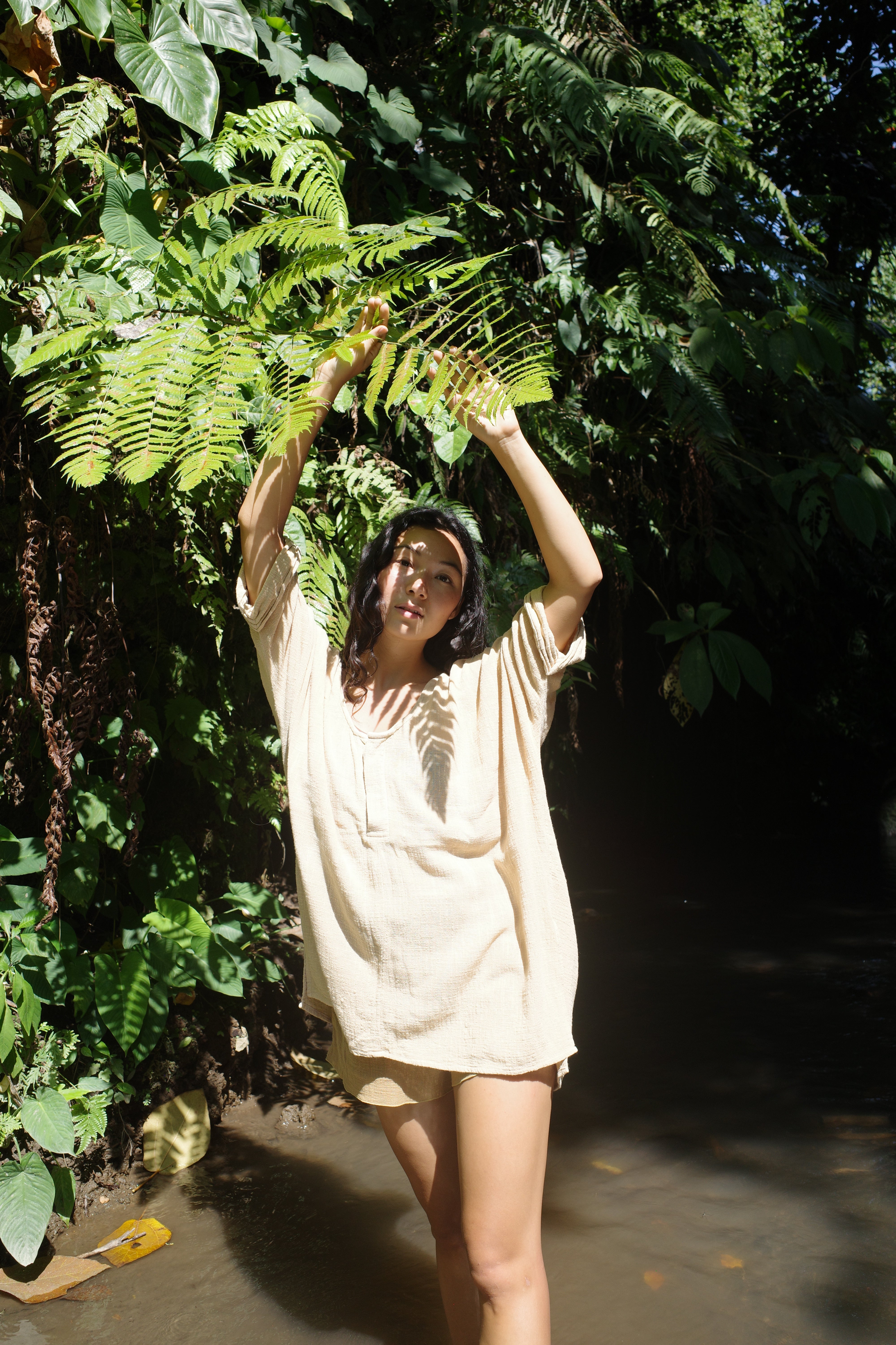 【今夏最後の入荷】ORGANIC COTTON SHORT/OATS