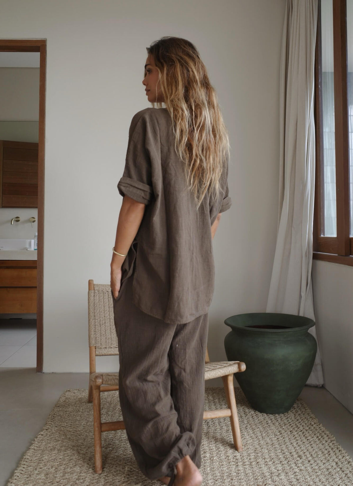 【一般販売9月25日21時】ORGANIC COTTON SHORT CHOCOLATE