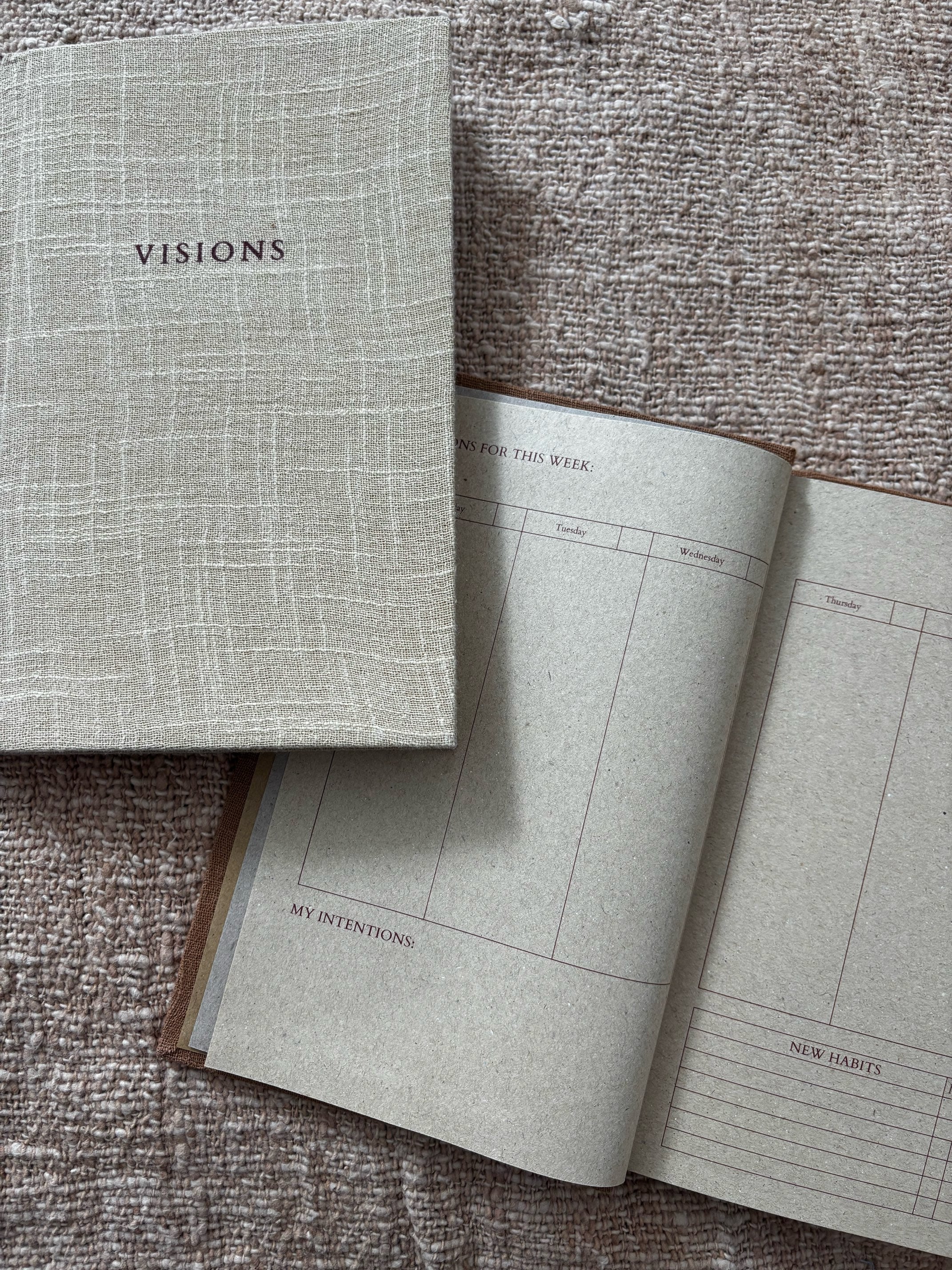 (12月発送予定)VISIONS JOURNAL NOTE