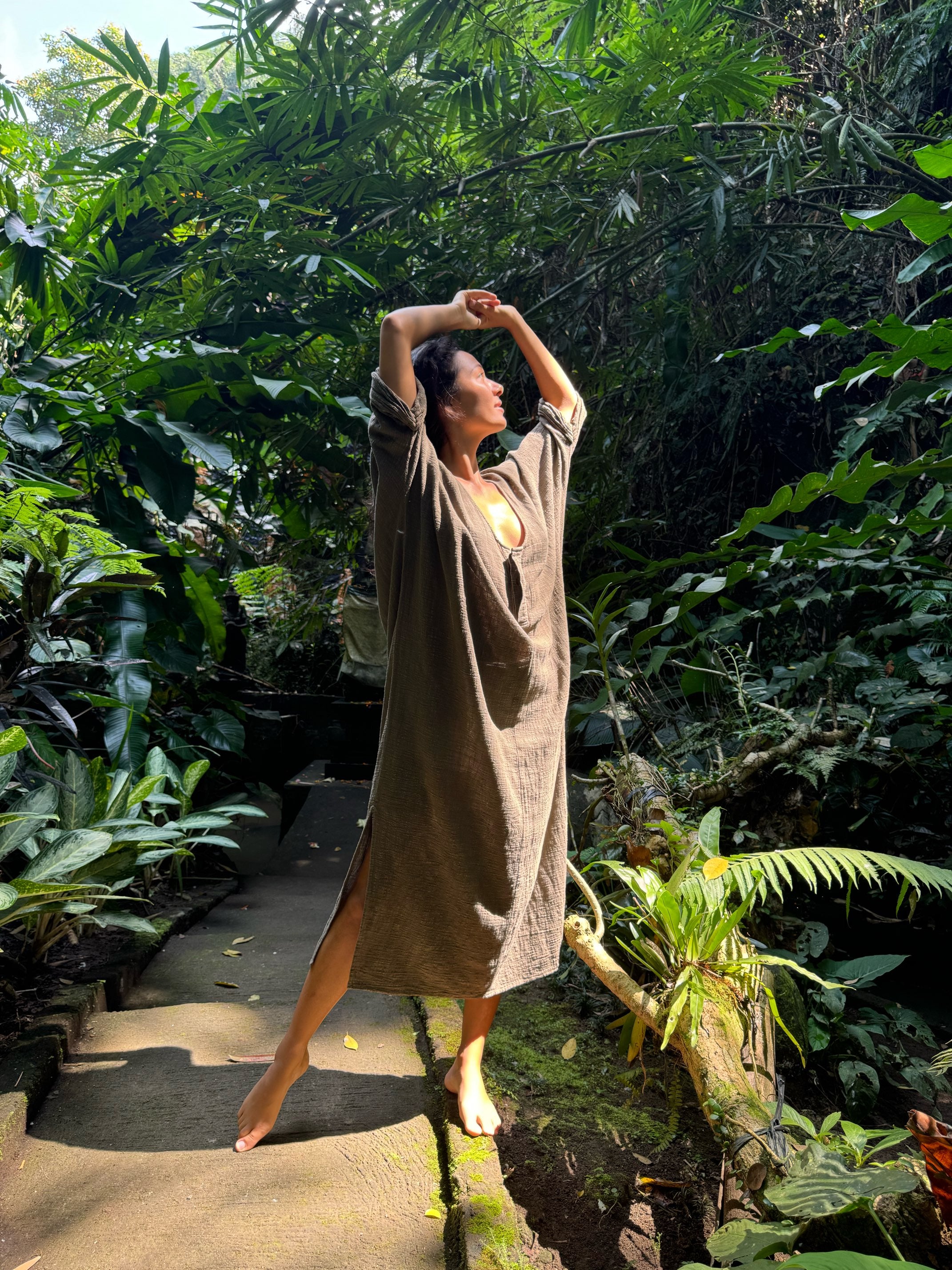 ORGANIC COTTON LONG/SAGE
