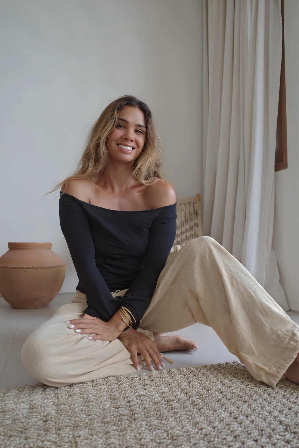 ORGANIC COTTON PANTS/OATS