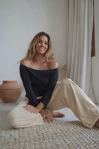 ORGANIC COTTON PANTS/OATS