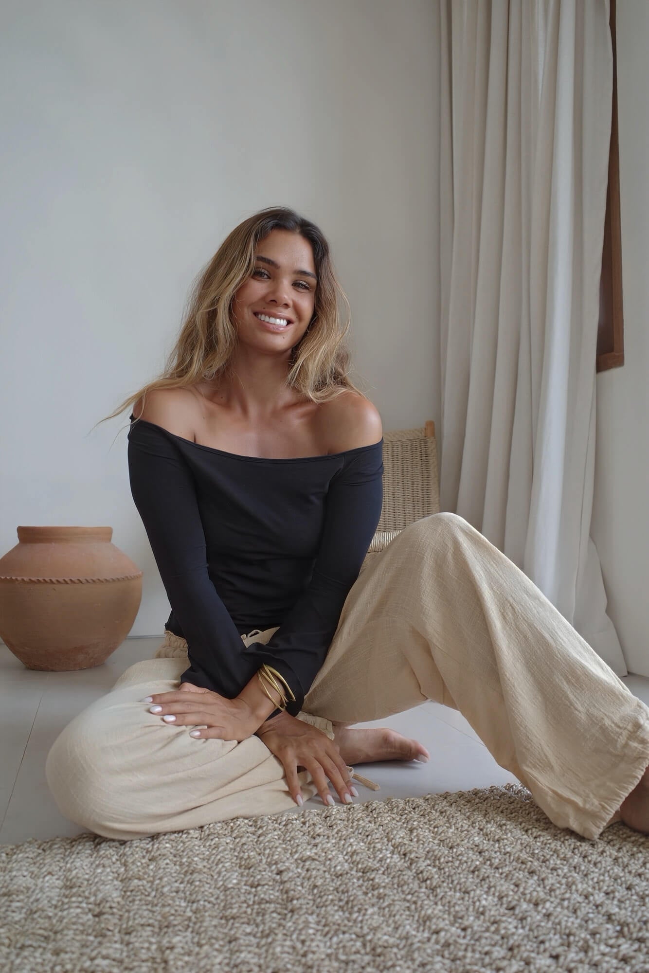 ORGANIC COTTON PANTS/OATS