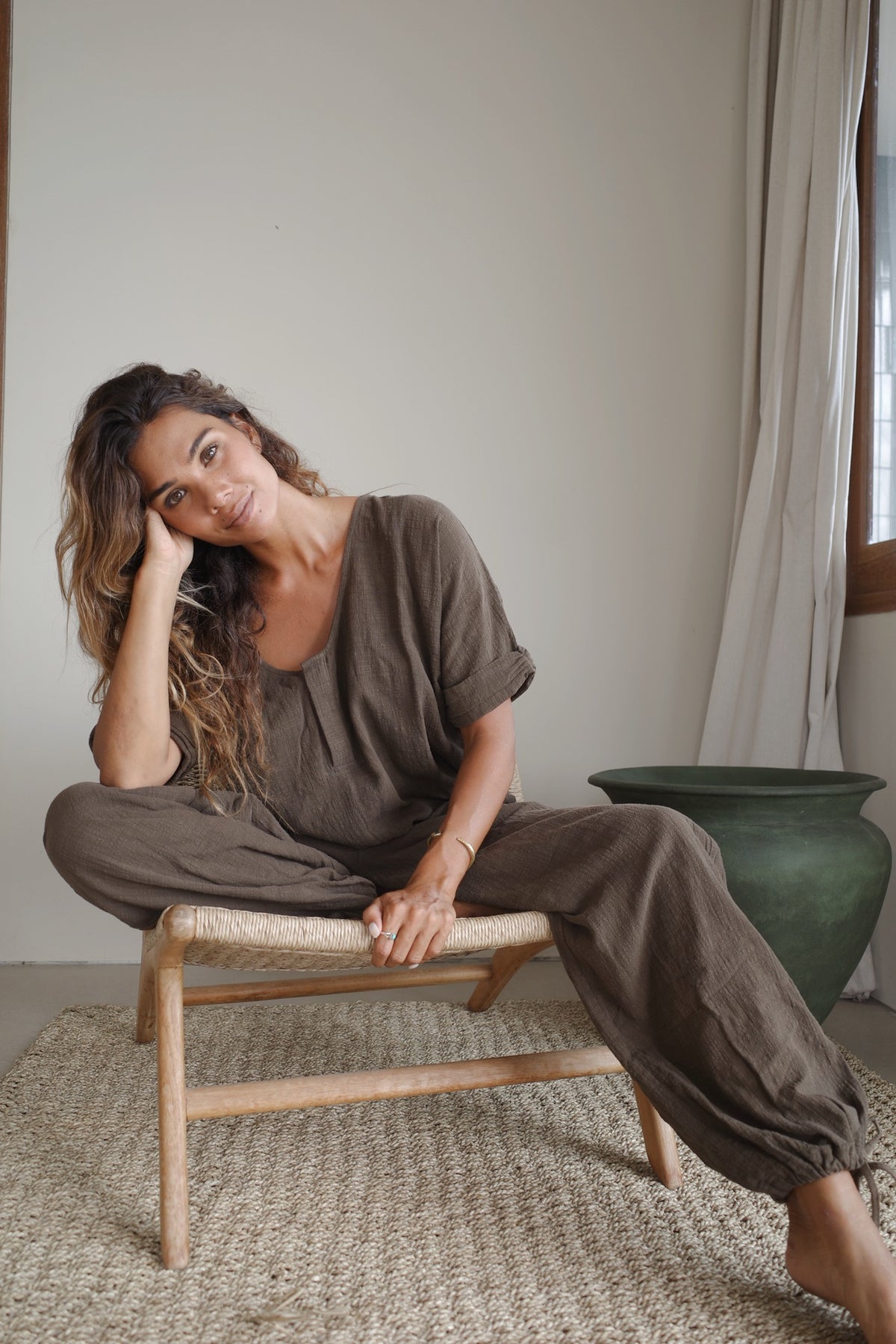 【一般販売9月25日21時】ORGANIC COTTON SHORT CHOCOLATE