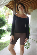 Sari long sleeve/BLACK