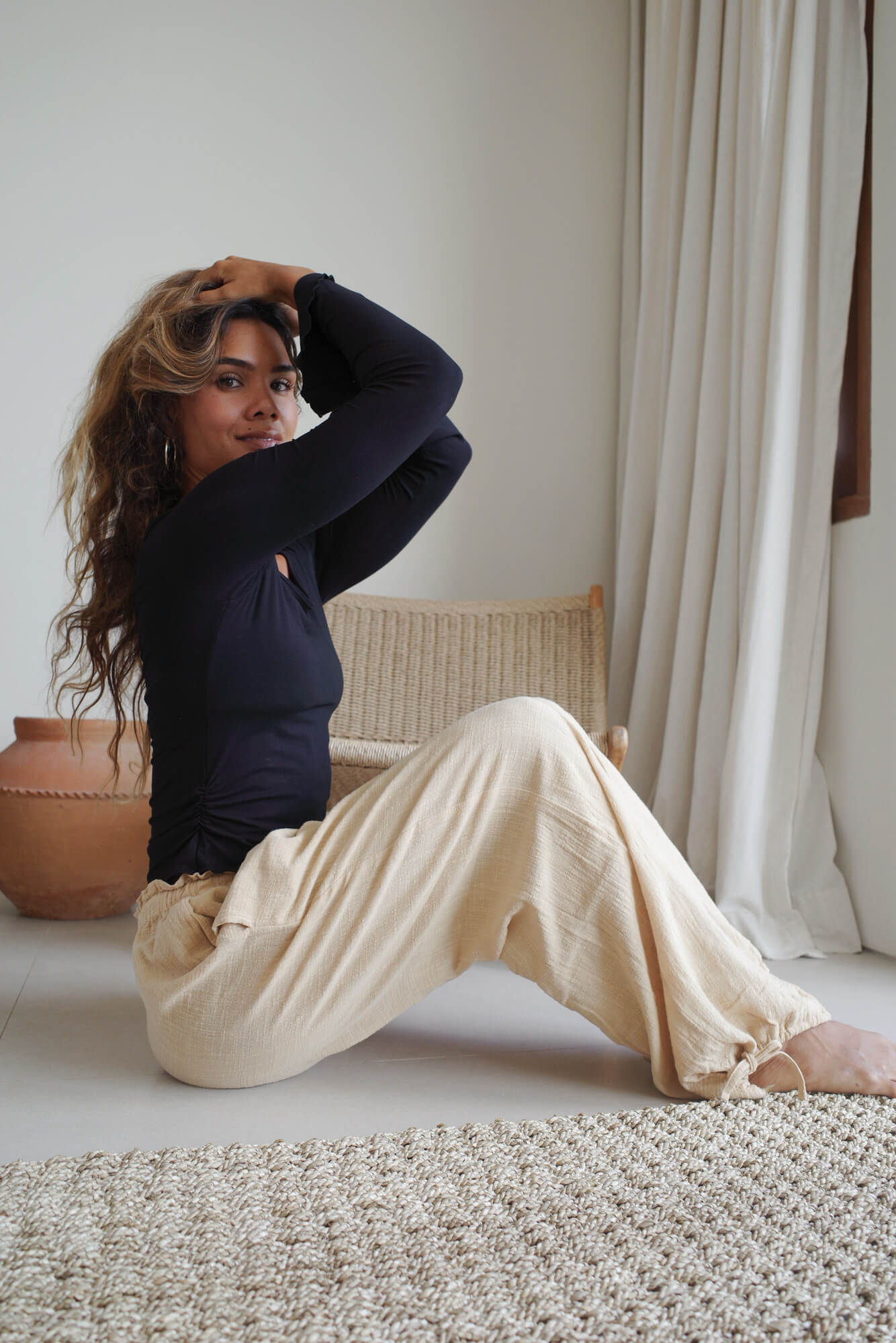 【受注予約販売】ORGANIC COTTON PANTS/OATS