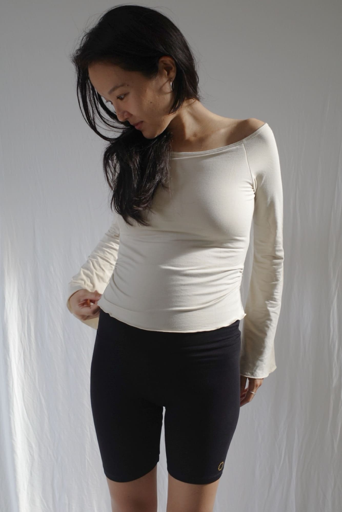 SARI LONG SLEEVE/IVORY SAND