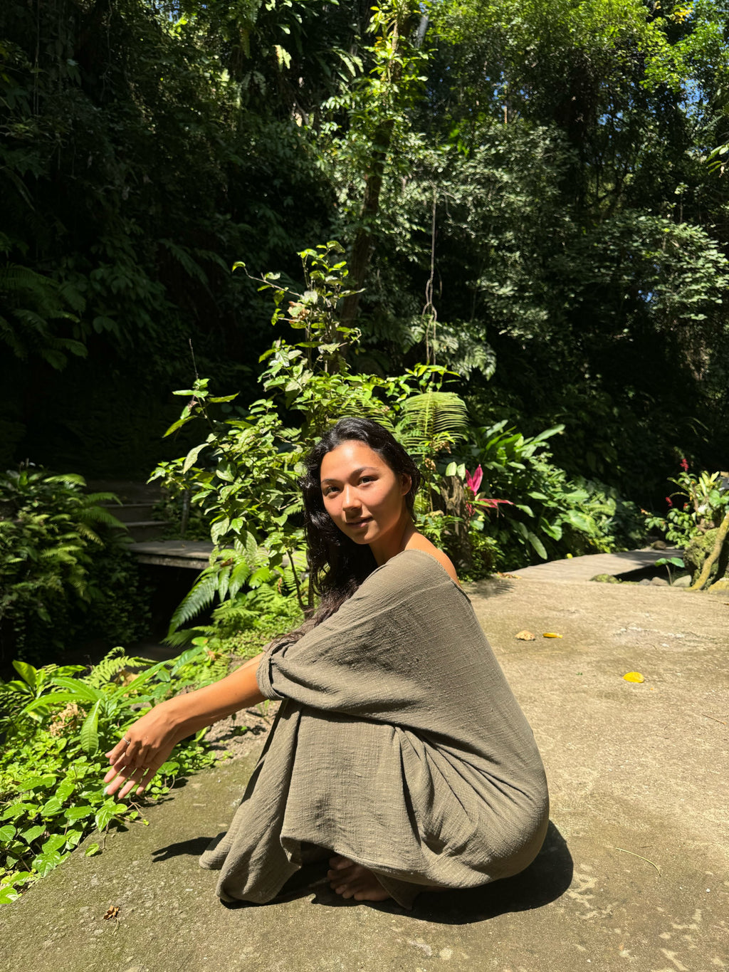 【2月6-9日/予約販売 】Organic cotton long（SAGE）