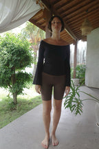 Sari long sleeve/BLACK