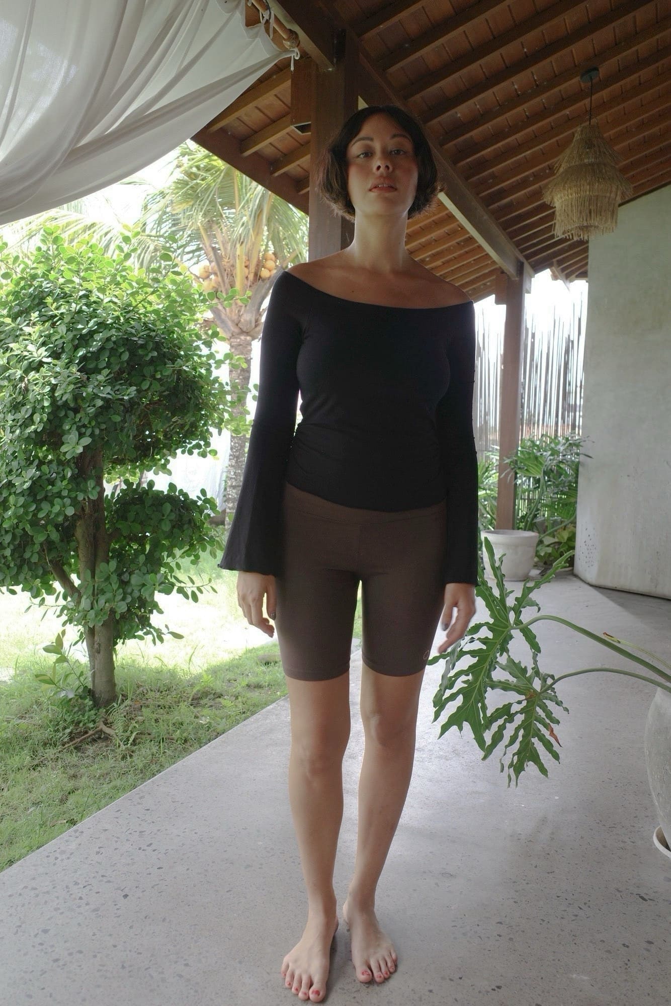 Sari long sleeve/BLACK