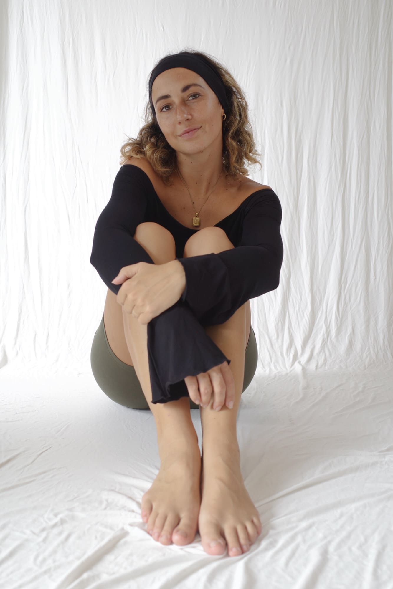 Sari long sleeve/BLACK