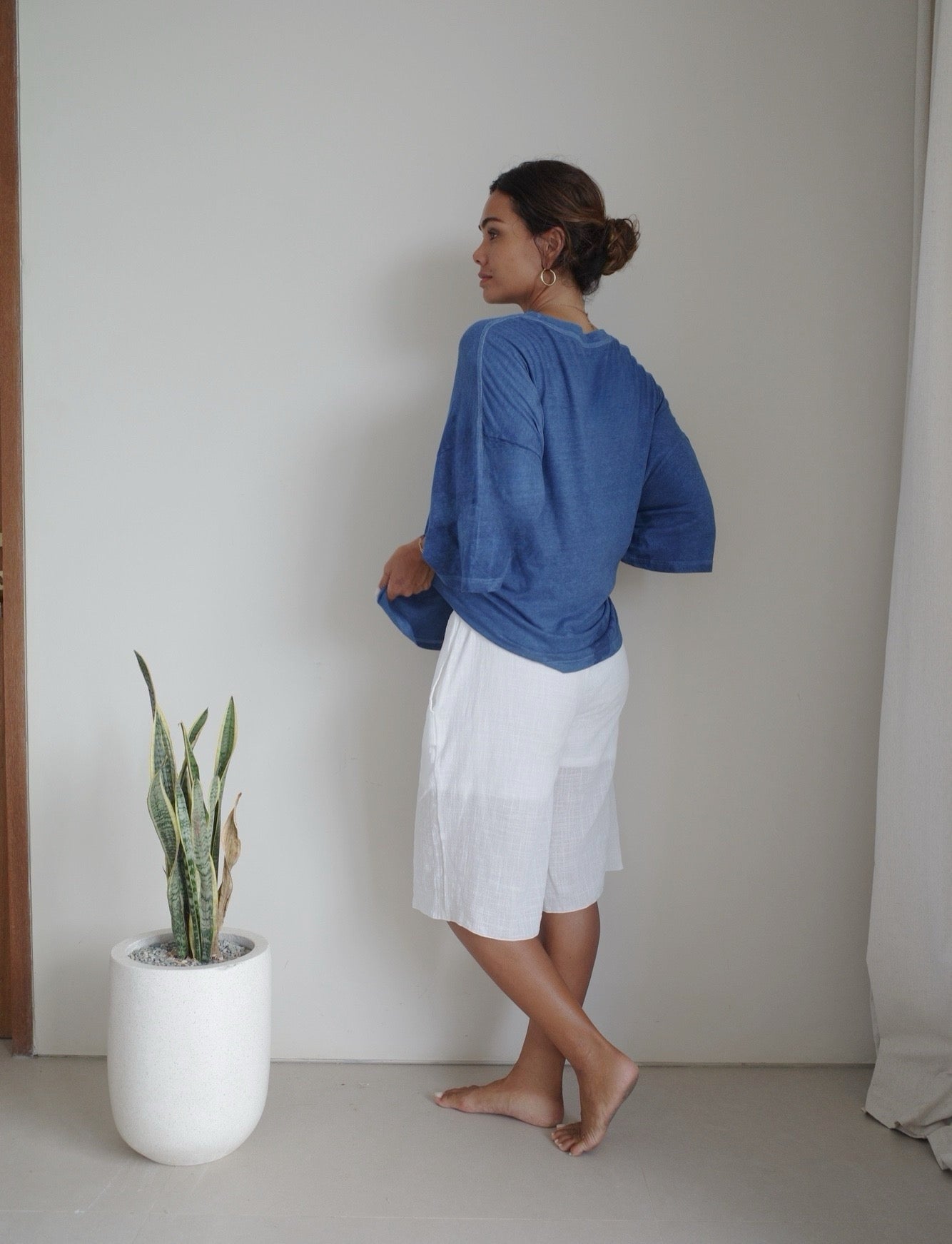 【7月お届け/数量限定】EARTH T-SHIRTS/INDIGO