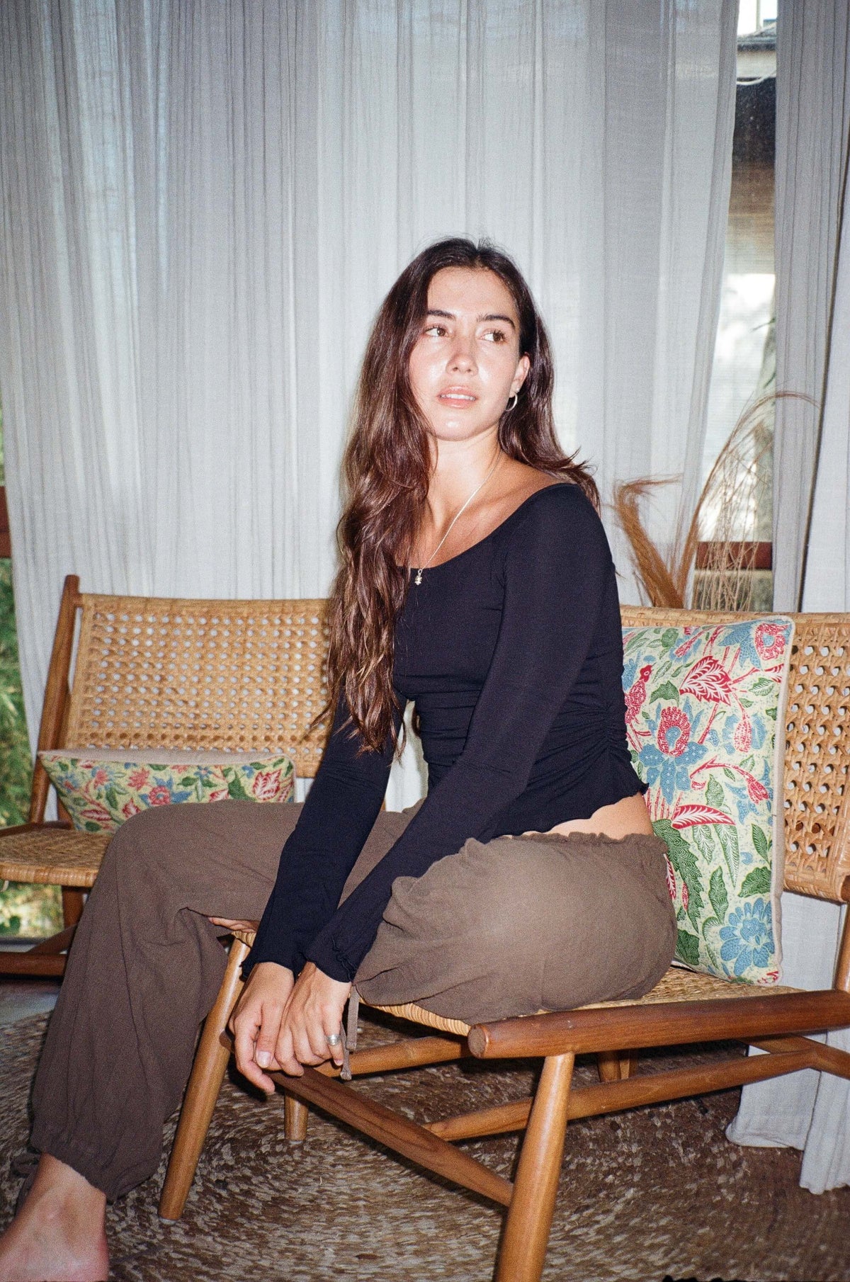 SARI LONG SLEEVE/BLACK
