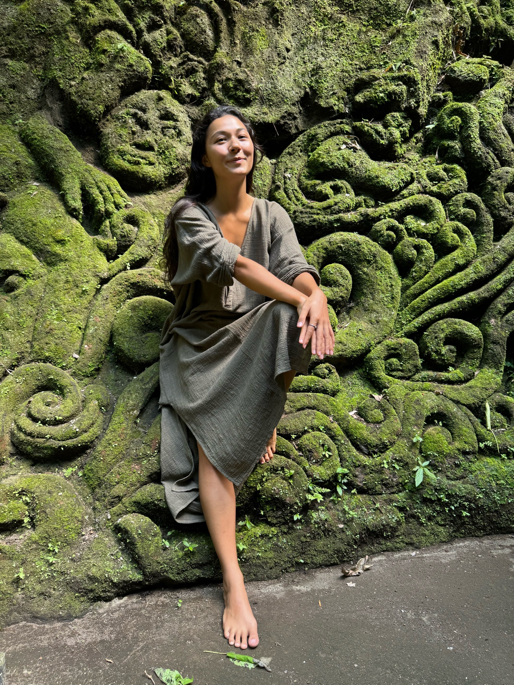 ORGANIC COTTON LONG/SAGE