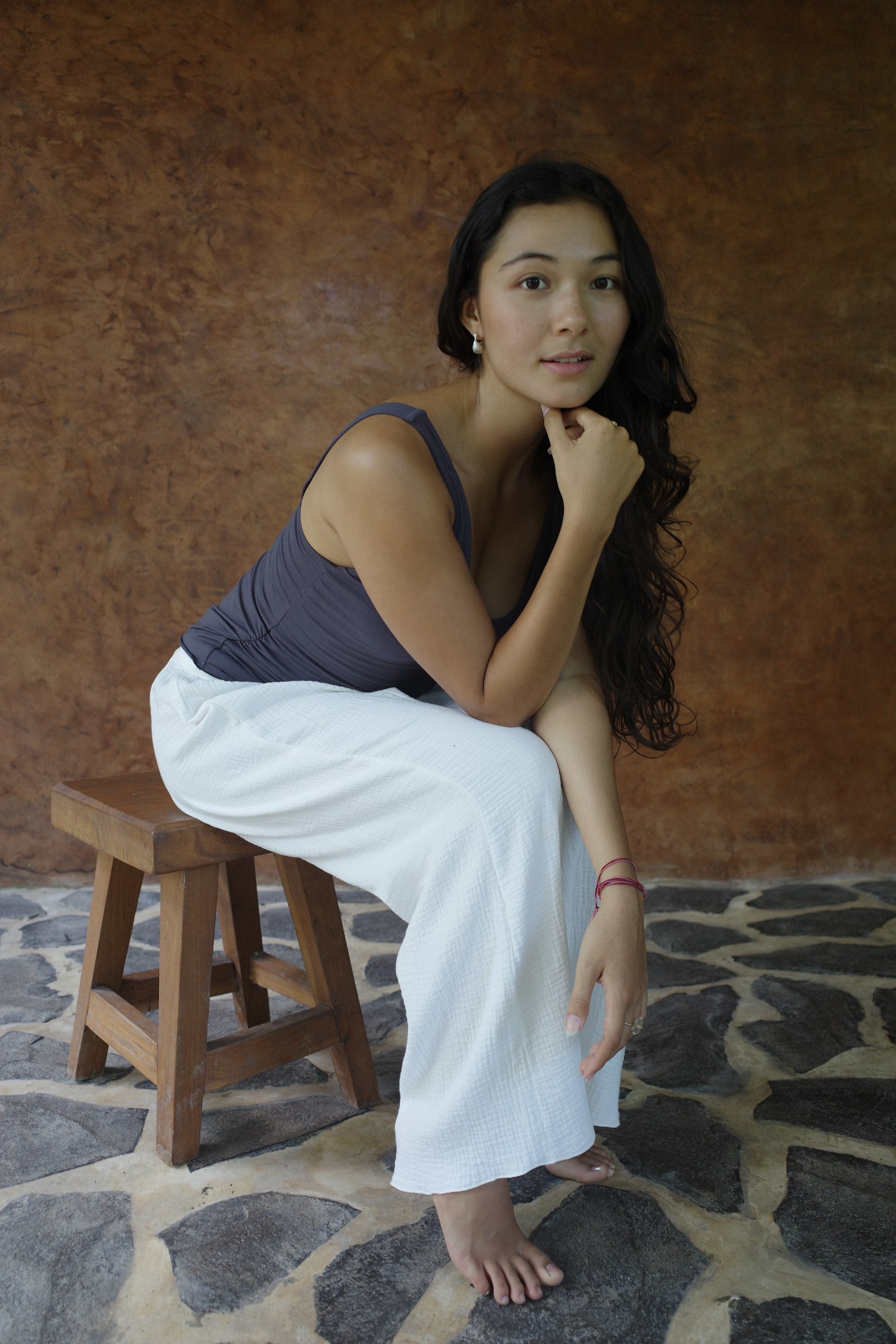 SARI TOP/ASH LAVENDER