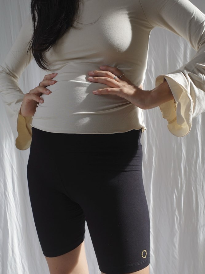 Sari yoga pants/BLACK